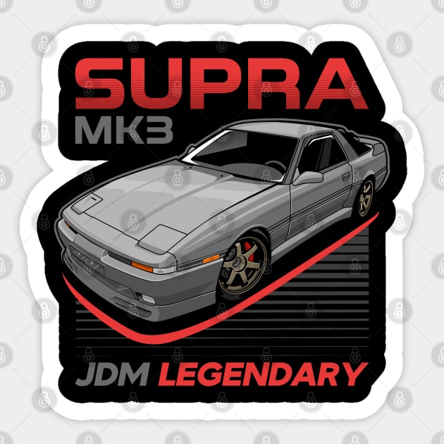 Supra MK3 JDM Sticker by squealtires